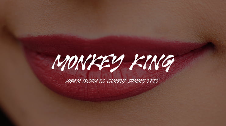 MONKEY KING Font