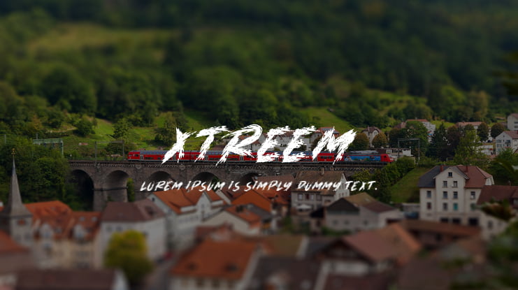 XTREEM Font