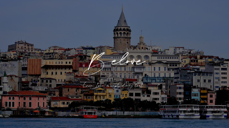 Belove Font