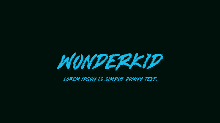 WONDERKID Font