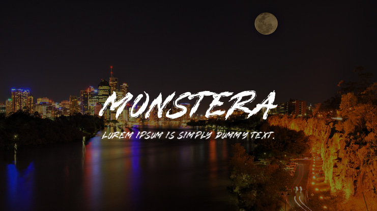 MONSTERA Font