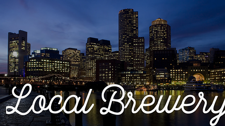 Local Brewery Font