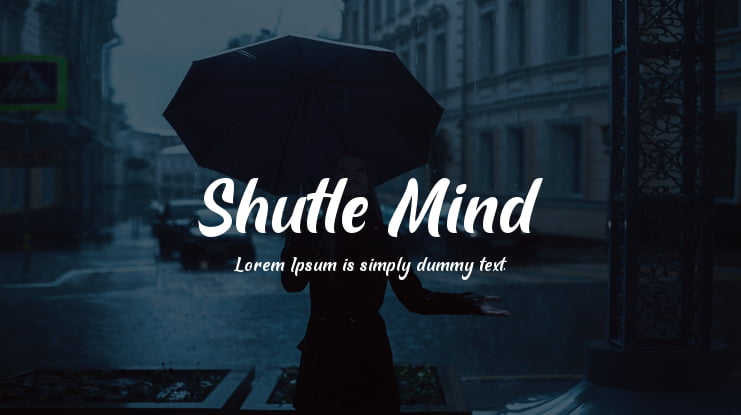 Shutle Mind Font