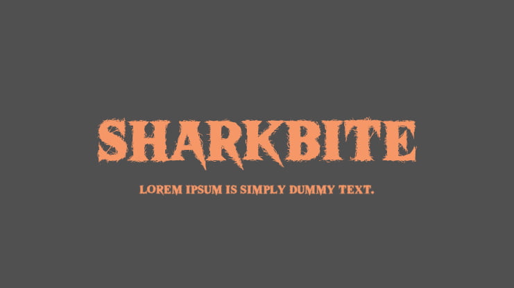 Sharkbite Font Family