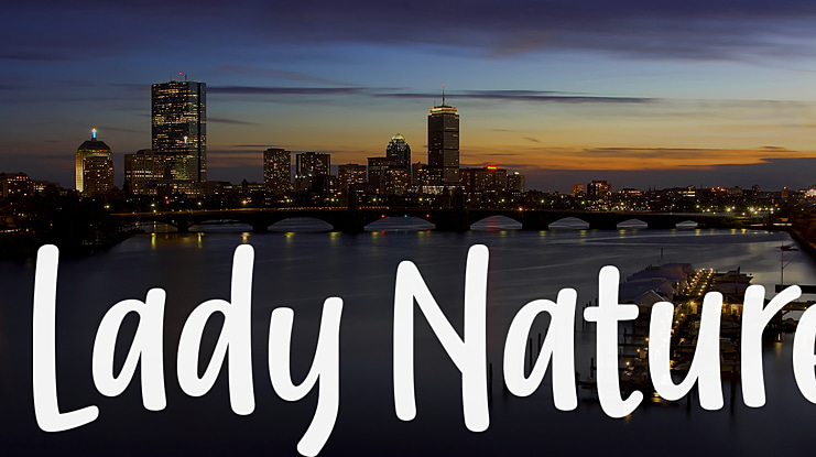 Lady Nature Font Family