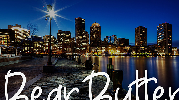 Bear Butter Font