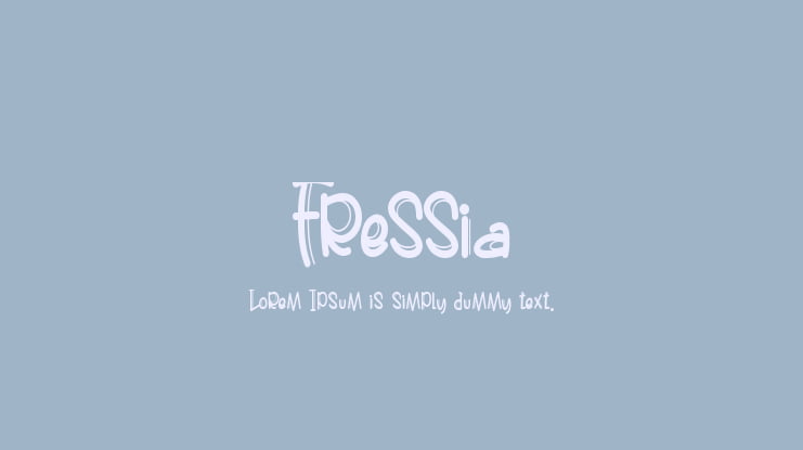 Fressia Font