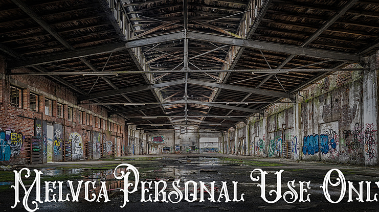 Melvca Personal Use Only Font
