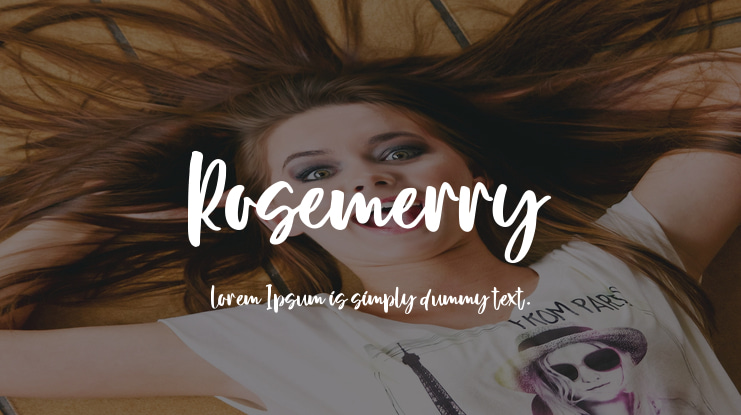 Rosemerry Font