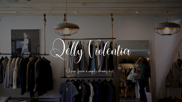 Qelly Violentia Font