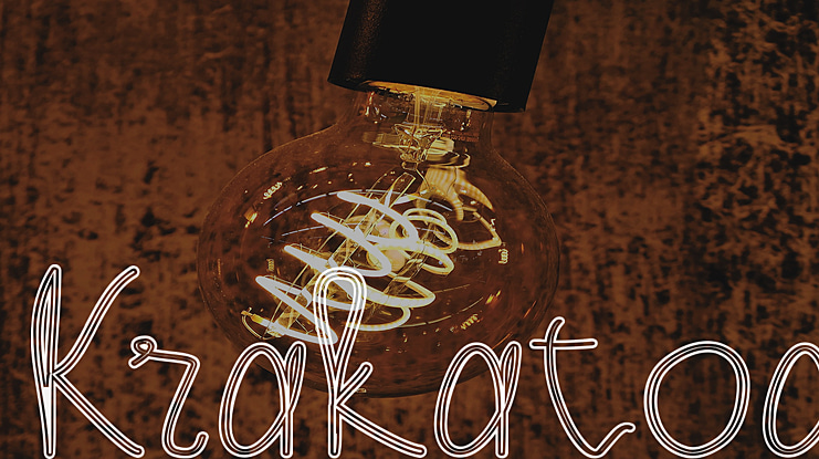 Krakatoa Font