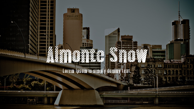 Almonte Snow Font Family