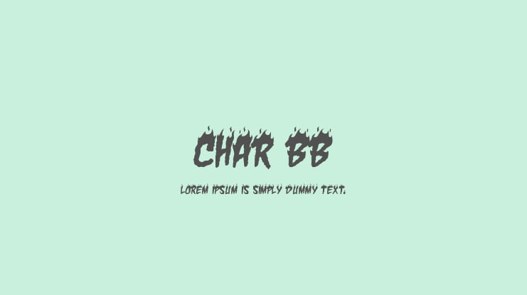 Char BB Font Family