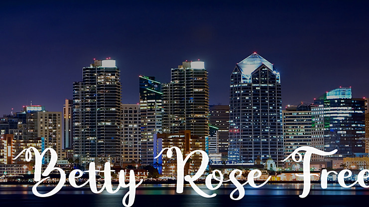 Betty Rose Free Font