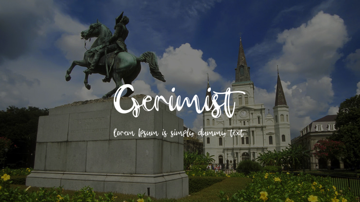 Gerimist Font Family