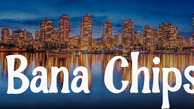 Bana Chips Font