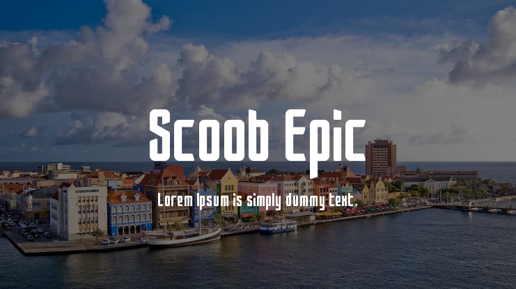 Scoob Epic Font