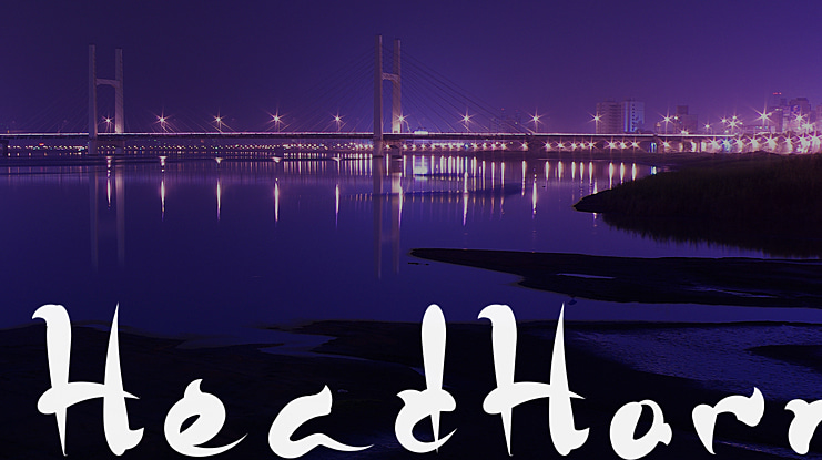 HeadHorn Font