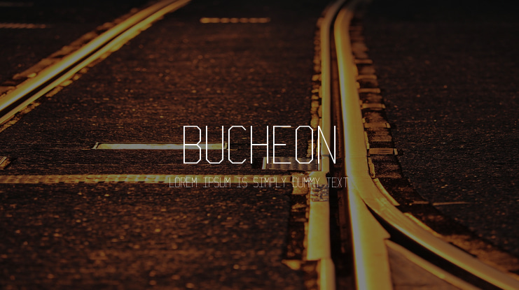 Bucheon Font
