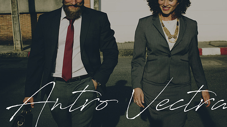 Antro Vectra Font Family