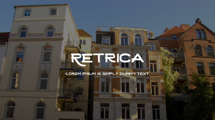 Retrica Font