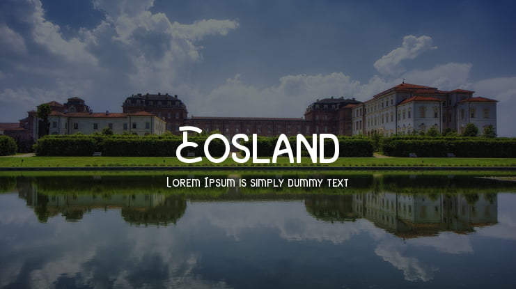 Eosland Font