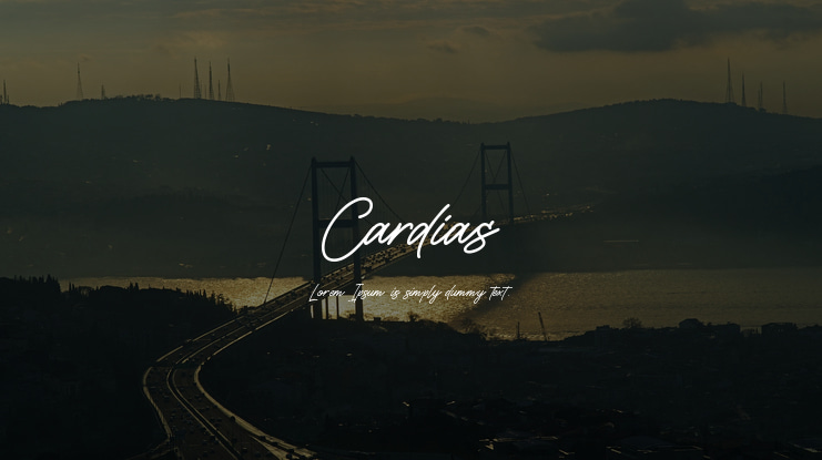 Cardias Font