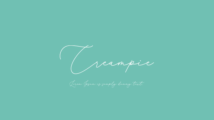 Creampie Font