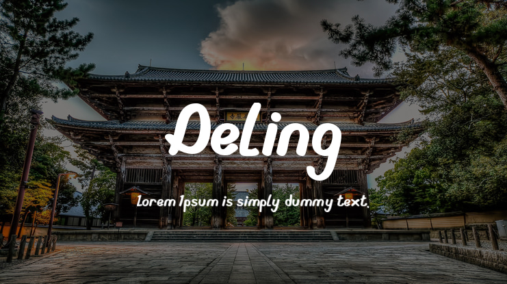 Deling Font