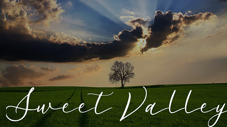 Sweet Valley Font