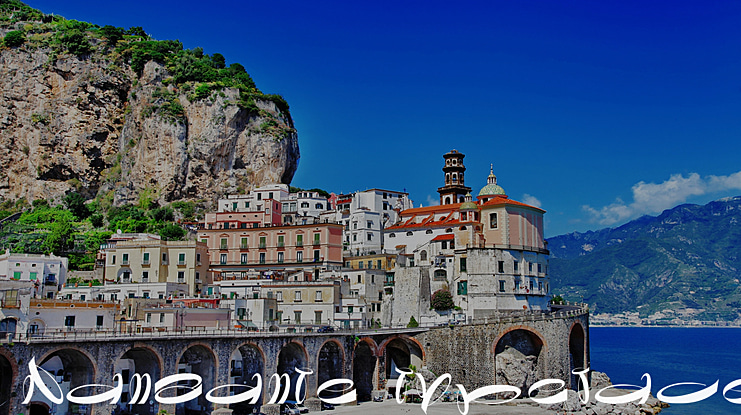 Danzante typeface Font