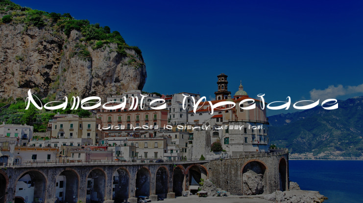 Danzante typeface Font