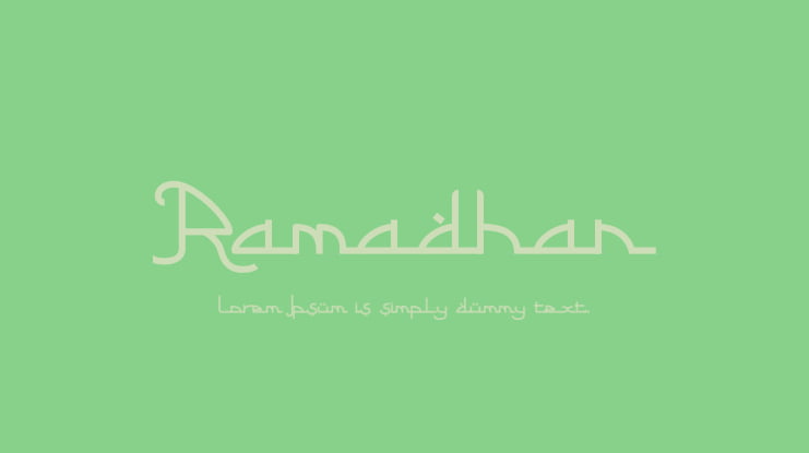 Ramadhan Font