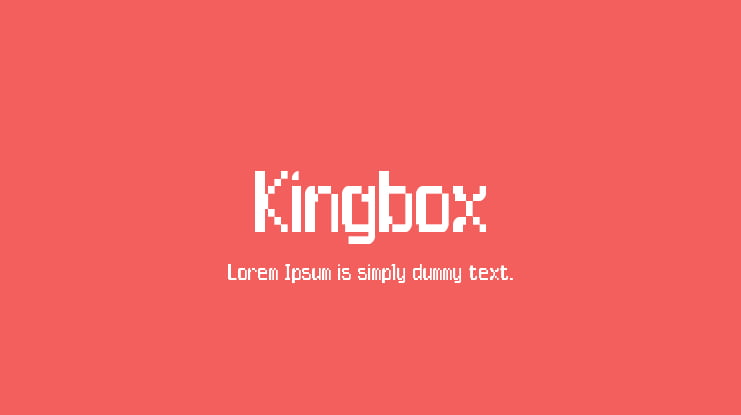 Kingbox Font