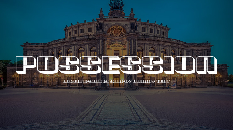 Possession Font Family