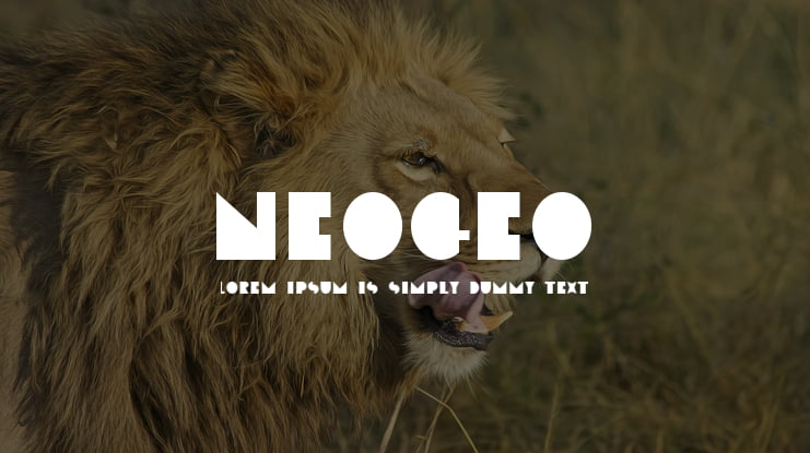 Neogeo Font