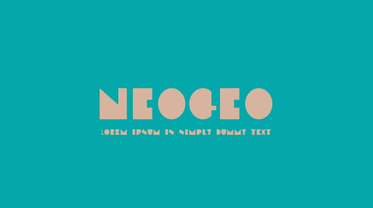 Neogeo Font