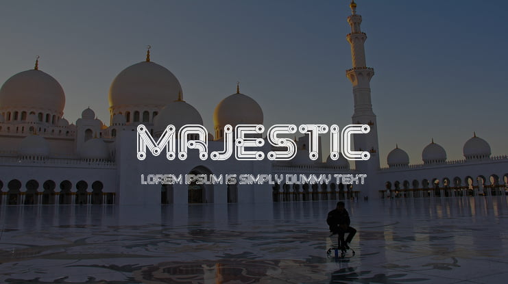 Majestic Font Family