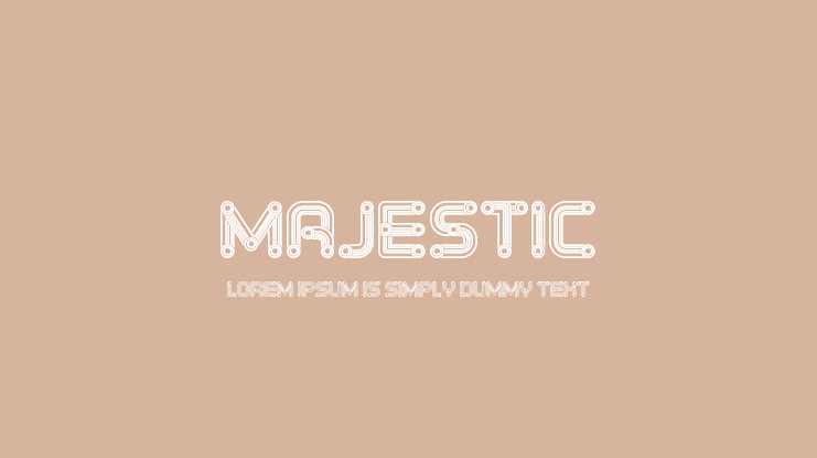 Majestic Font Family