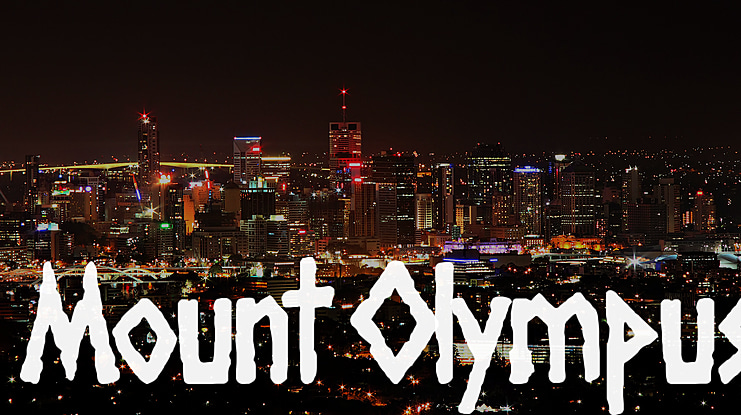 Mount Olympus Font