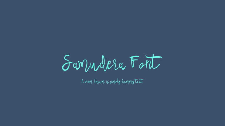 Samudera Font