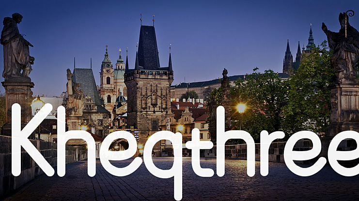 Kheqthree Font