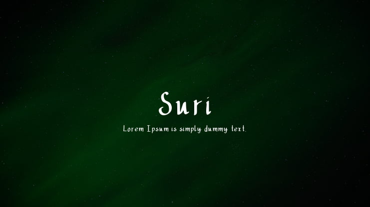 Suri Font