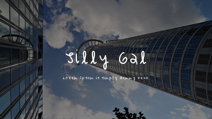 Silly Gal Font