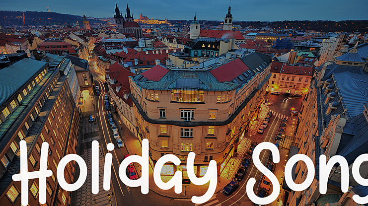 Holiday Song Font