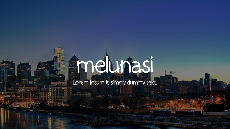 melunasi Font