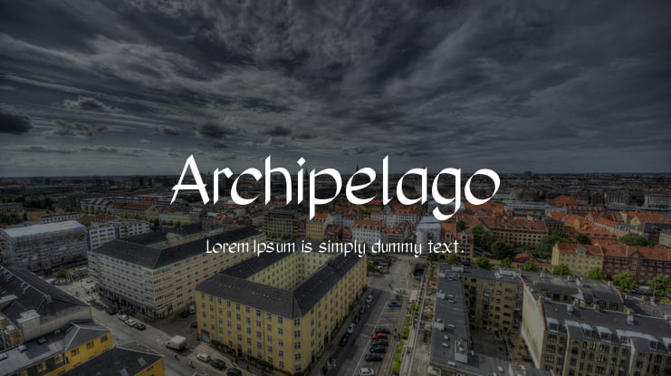 Archipelago Font