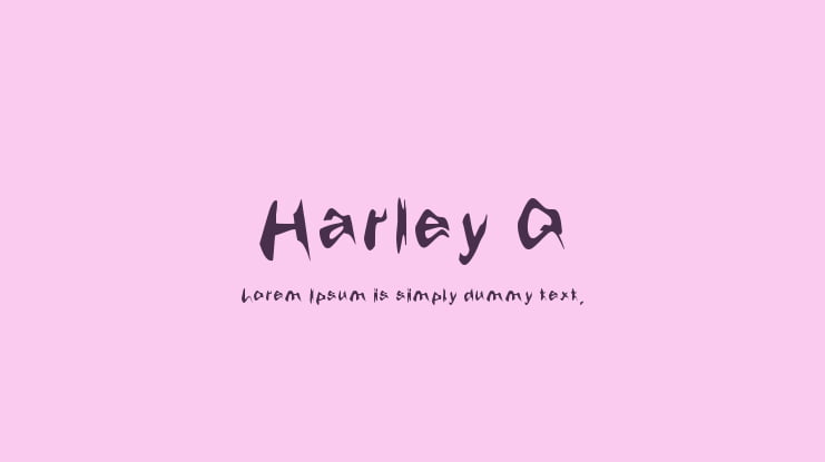 Harley Q Font