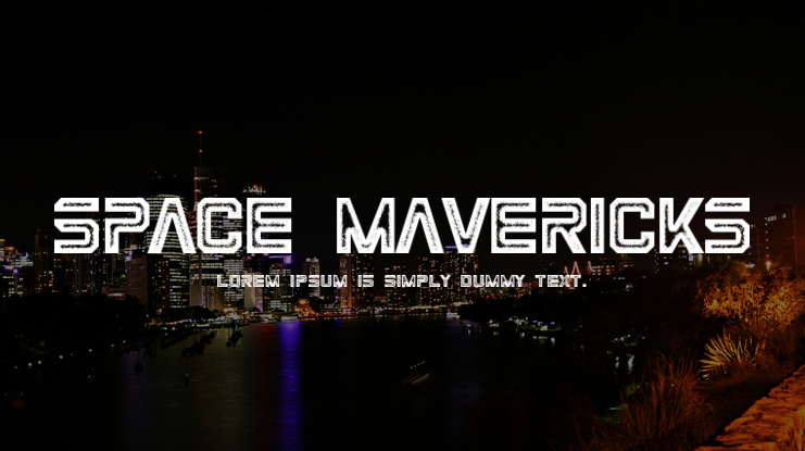 Space Mavericks Font