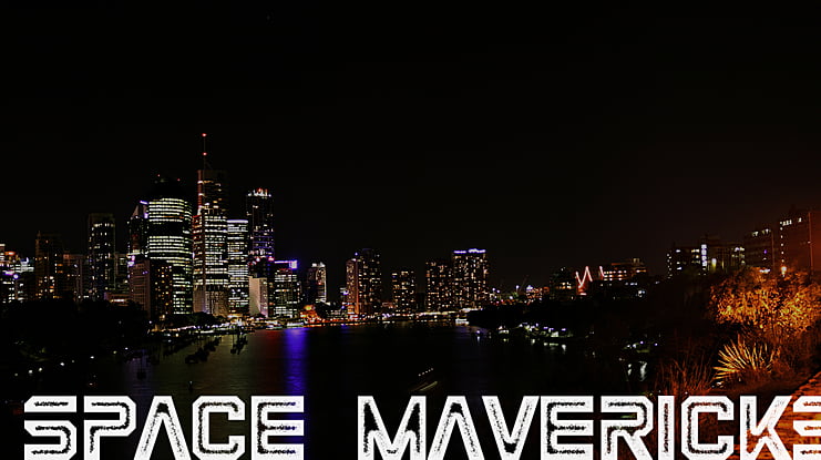 Space Mavericks Font